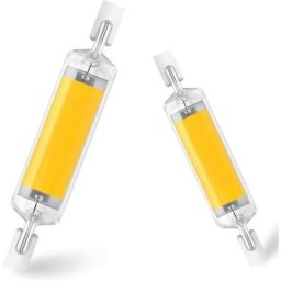 Ampoule led R7S 78mm 10W, 2PCS R7S led 78mm, 220v blanc chaud, convient pour la maison, la cuisine,