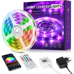 Led Chambre Multicolore Bande Led 5050 Rgb Lumiere Led, Bandeau Led avec TéLéCommande,Bluetooth App