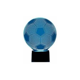 Veilleuse 3D Visuelle Ballon de football usb 7 couleurs changeantes Lampe de football pour chambre