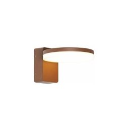 Esmee - led Applique murale Moderne - 1 lumière - l 16.5 cm - Brun rouille - Moderne - Éclairage