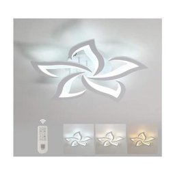 Plafonnier led Dimmable, Luminaire Plafonnier 40W 4200LM, Télécommande/APP, 3000k-6000k Φ60cm,
