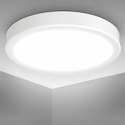 Plafonnier led 18W 4.000K 28cm 2.000lm blanc lampe de plafond cuisine couloir