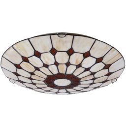 Rabalux - clairage de plafond bronze de verre métallique Marvel Ø40cm h: 9cm