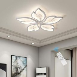 Ganeed - Plafonnier Moderne, Lustre Plafonnier led Dimmable Plafonniers Encastrés, Plafonnier