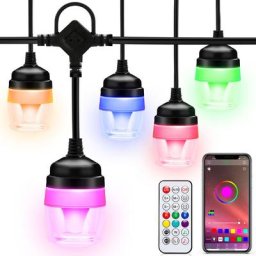 EINFEBEN Guirlande lumineuse ,11.6M avec télécommande, réglage de la luminosité, guirlande