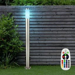 Etc-shop - Luminaire d'extérieur à led pour lampadaire d'éclairage de jardin en acier inoxydable
