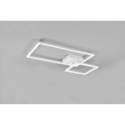 Plafonnier Padella Blanc mat 1x25W smd led - Blanc
