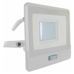 VT-138S-1 Projecteur led avec capteur - 30 w - 2340 Lm - 6500K - 1 m de câble - Blanc - V-tac