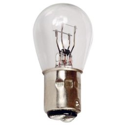 Boite de 10 ampoules de stop 12V 21W/5W 2 plots Bay15d origine