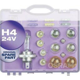 Assortiment dampoules Osram clk H4 24 v Standard H4 1 set