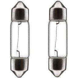 2x ampoule 6V 5W SV7 8mm x 28mm navette voiture moto remorque tracteur