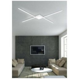 Plafonnier Oxford Blanc Mat 1x27W smd led - Blanc
