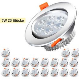 Spot encastrable à led, Spot led encastrable, Spots à encastrer 3W-7W, Encastrable 3w Blanc chaud