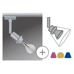 URail DecoSystems spot max1x20W mat 230V E14 bc chrome mat Métal max. 1x20W E14 sans ampoules 969.68