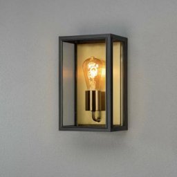 Konstsmide Lighting - Konstsmide Carpi Lanterne murale d'extérieur moderne moyenne E27 noire,