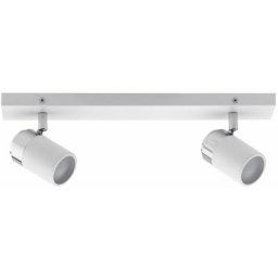 Spotlights Zyli 2 flammes Blanc / Chrome sans lampe, max. 10W GU10 667,11