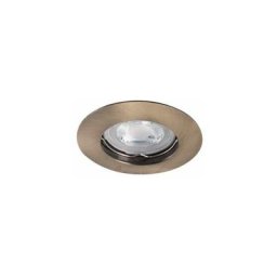 Kanlux - Support de spot encastrable perçage 65-75mm rond Laiton mat