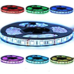 Ruban Professionnel rgb 5050 - 60 leds/m 1 à 10 mètres au choix (IP65) Controleur- telecommande: