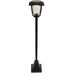 Lampe jardin led solaire intelligente hybride Minnesota Noir Luxform n/a