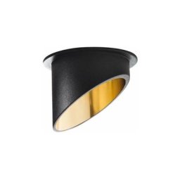 Kanlux - Support de Spot Encastrable Rond spag c Noir-Or