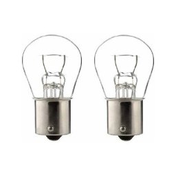 2x ampoule 12V 10W BAU15S simple filament ergots décalés voiture moto