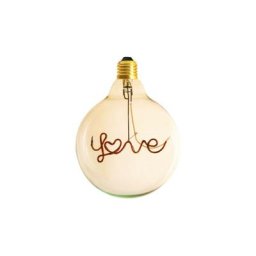 Ampoule led filament Love Xxcell suspendre - 2,3W - 180 lumens - 2100K - E27 - Ambré