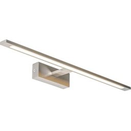 Qazqa - jerre - led Applique murale Design - 1 lumière - l 62 cm - Acier - Design - Salle de bains