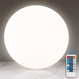 18W led Plafonnier Salle à Manger Détecteur De Mouvement Cuisine Télécommande Blanc Neutre - Blanc