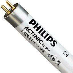 Philips - master Actinic bl T5 Short 6W - Ultra-violet 21cm - Lumière noire