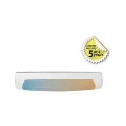 Miidex Lighting - Réglette led cct de salle de bain 8W avec prise et interrupteur - compacto cct
