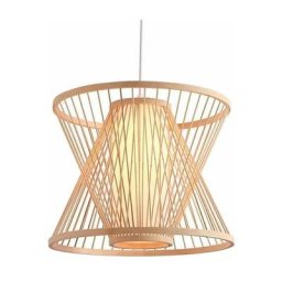 Suspension en bambou Rise Blanc - Blanc