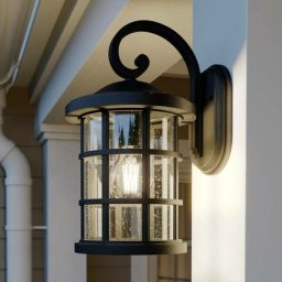 Lindby - Applique Exterieur à intensité variable 'Ankea' - noir, transparent