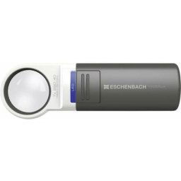 Eschenbach 151112 Loupe à main avec éclairage LED Grossissement: 12.5 x Lentille: (Ø) 35 mm