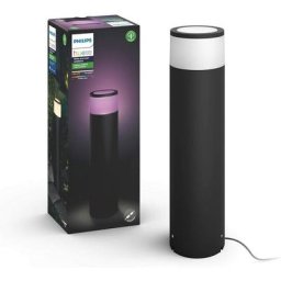 Borne Extérieure calla Extension Philips hue White and Color Ambiance - Aluminium - Noir