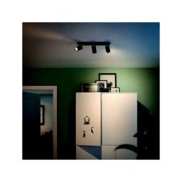 Kosipo spot 3xgu10 indoor ip20 in metal black color 50593/30/pn 5059330pn