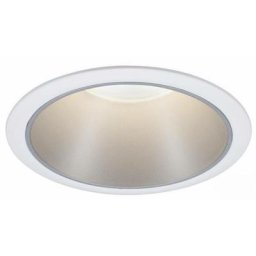 Paulmann - 93398 cole - spot encastrable rond - intensité variable - blanc mat, argenté - spot en