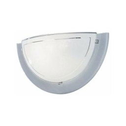 Applique mural metal/verre blanc maxi 60 watts Eglo
