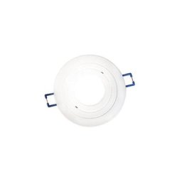Vision-el - anneau orientable rond pour spot encastré 92 mm blanc - 77141