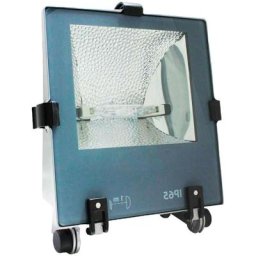 Spot halogène orientable pour l'extérieur 70W Chrome 4000K - Chromé - Dayron