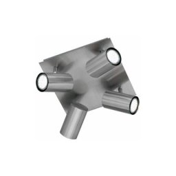 Trio - 933786 Plafonnier GU10 Nickel Dépoli