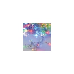 Guirlande lumineuse à piles 5 m Multicolore 50 led