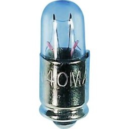1590348 Micro ampoule incandescente 24 v 0.60 w MG5.7s/9 clair 1 pc(s) S072161 - Tru Components