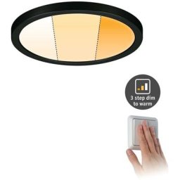 Panneau d'installation à led variable Areo Dim to Warm IP44 Environ 175 mm 2000 - 4000k noirs