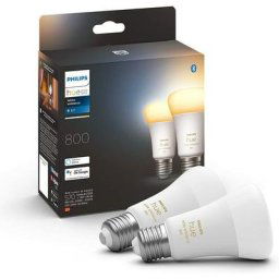 Philips Hue White Ambiance, ampoules LED Connectées E27, équivalent 60W, 800 lumen, Compatible