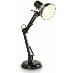 Ayyqh - Lampe de bureau led lampe de table noire design retro métal orientable & pivotable