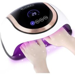 Lampe uv Sèche Ongles,180W uv led Séchoir à Ongles Professionnel Automatique, 4 Minuteries