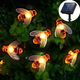 Guirlande Lumineuse Exterieur Lampe Solaire, 50 led 7 m 8 modes Étanche Eclairage d'Ambiance Jolies
