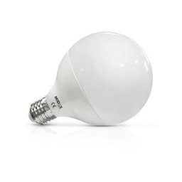 Miidex Lighting - Ampoule led E27 15W Globe blanc-chaud-3000k - non-dimmable