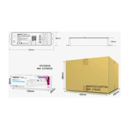 Contrôleur led 5 en 1 pour ruban led Mi-light