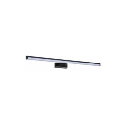 Réglette Murale 12W 600mm étanche IP44 Blanc / noir - Blanc Naturel 4000K
